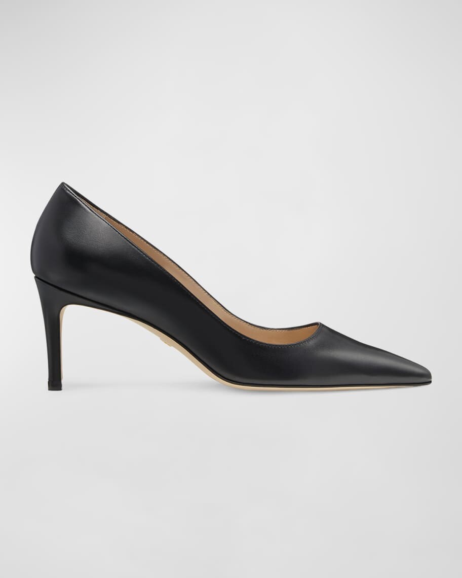 

Кожаные туфли-лодочки Stuart на шпильках Stuart Weitzman