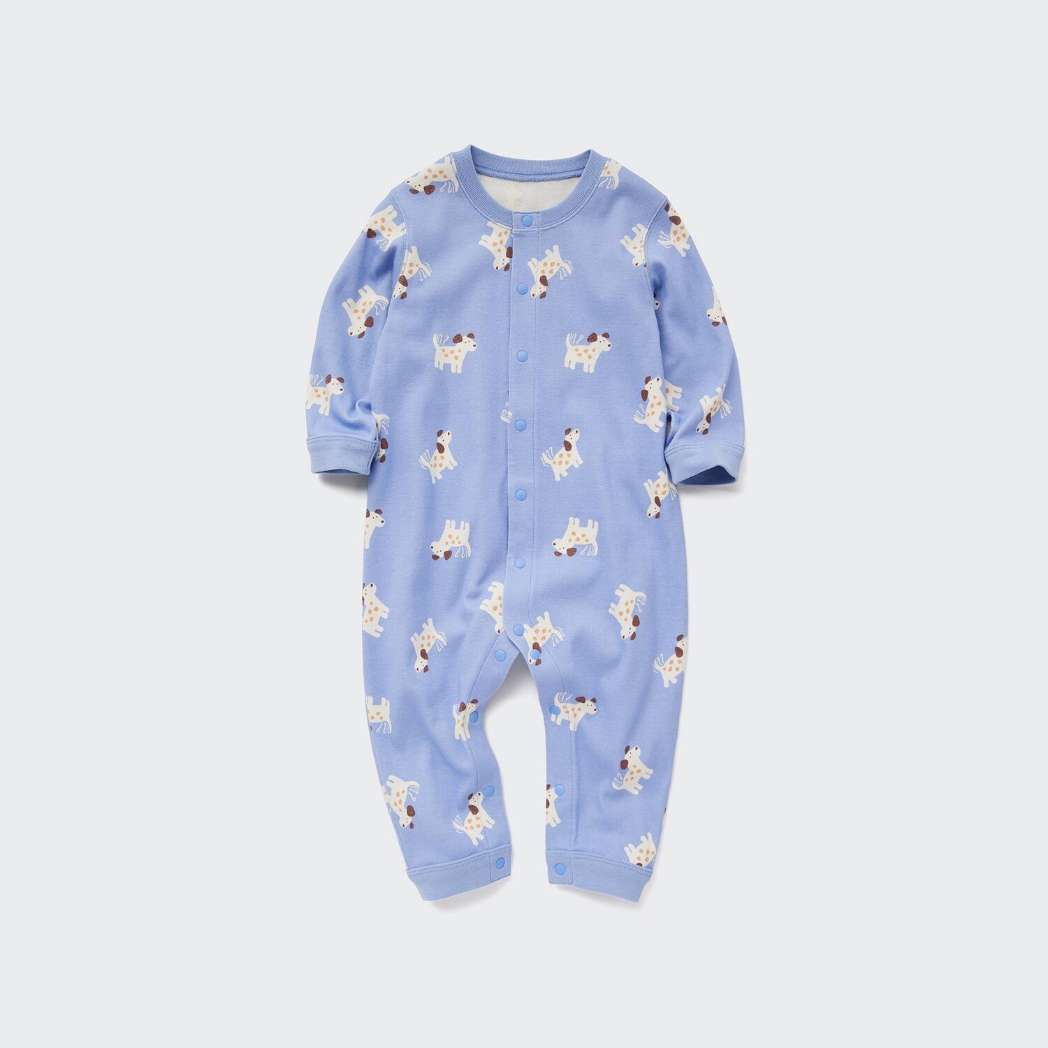 

Комбинезон UNIQLO Joy of Print Milling с длинными руками, синий