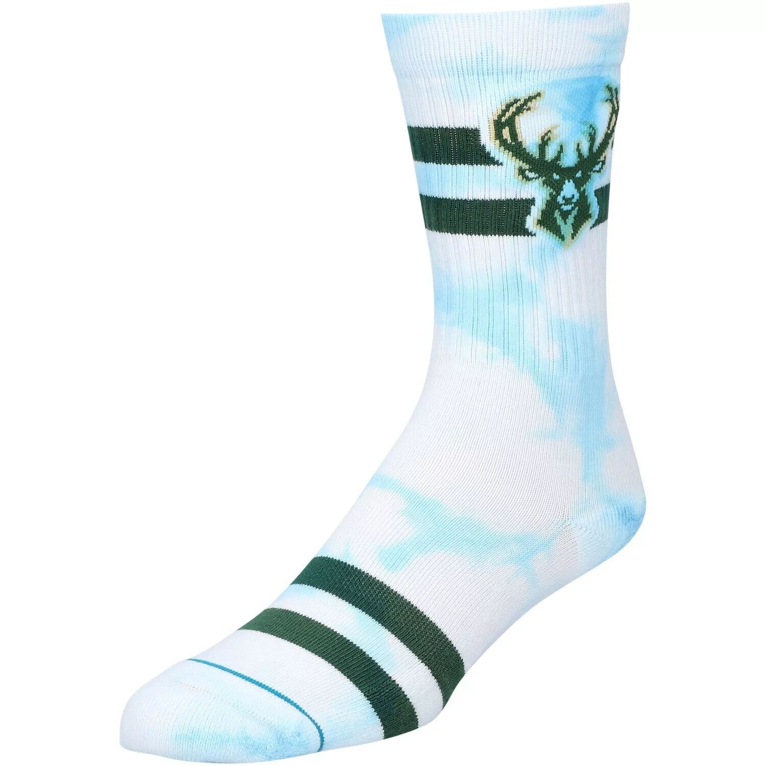 

Мужские носки Stance Milwaukee Bucks Tie Dye Crew