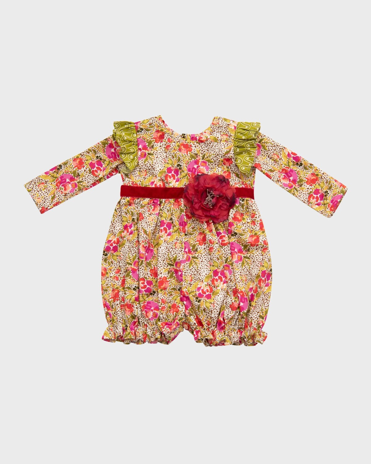 

Комбинезон Wild Bloom Bubble для девочек, размер для новорожденных – 24 м Haute Baby, цвет Multi