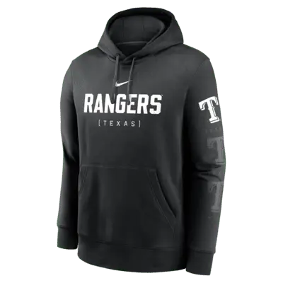 

Худи Nike Texas Rangers Fashion Club, черный