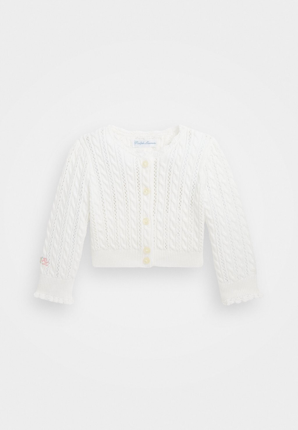 

Кардиган BABY CARDIGAN Polo Ralph Lauren, цвет deckwash white