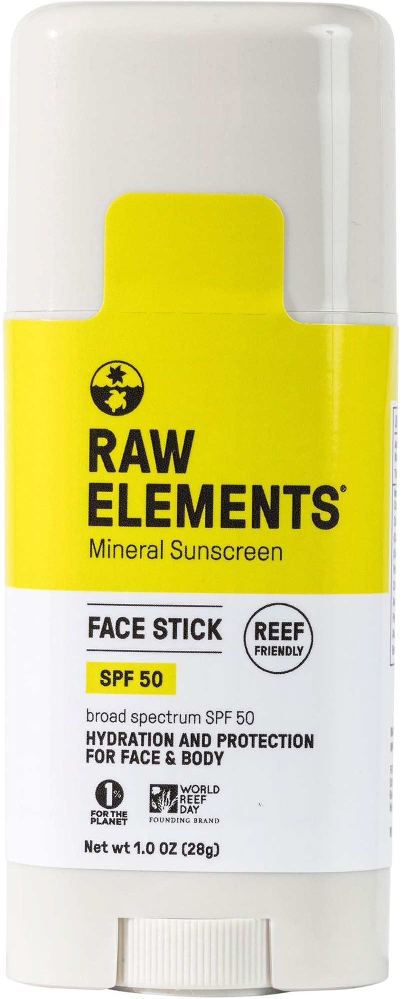 Минеральный солнцезащитный стик SPF 50 Raw Elements цена и фото