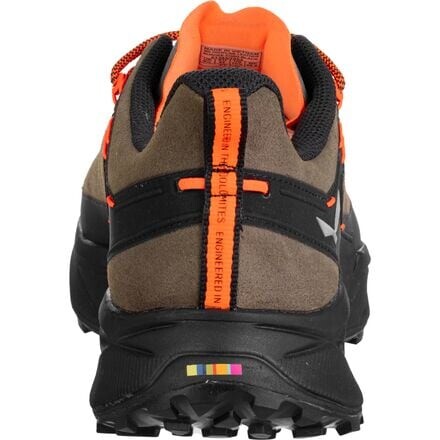 

Кожаные походные туфли Dropline мужские Salewa, цвет Bungee Cord/Black