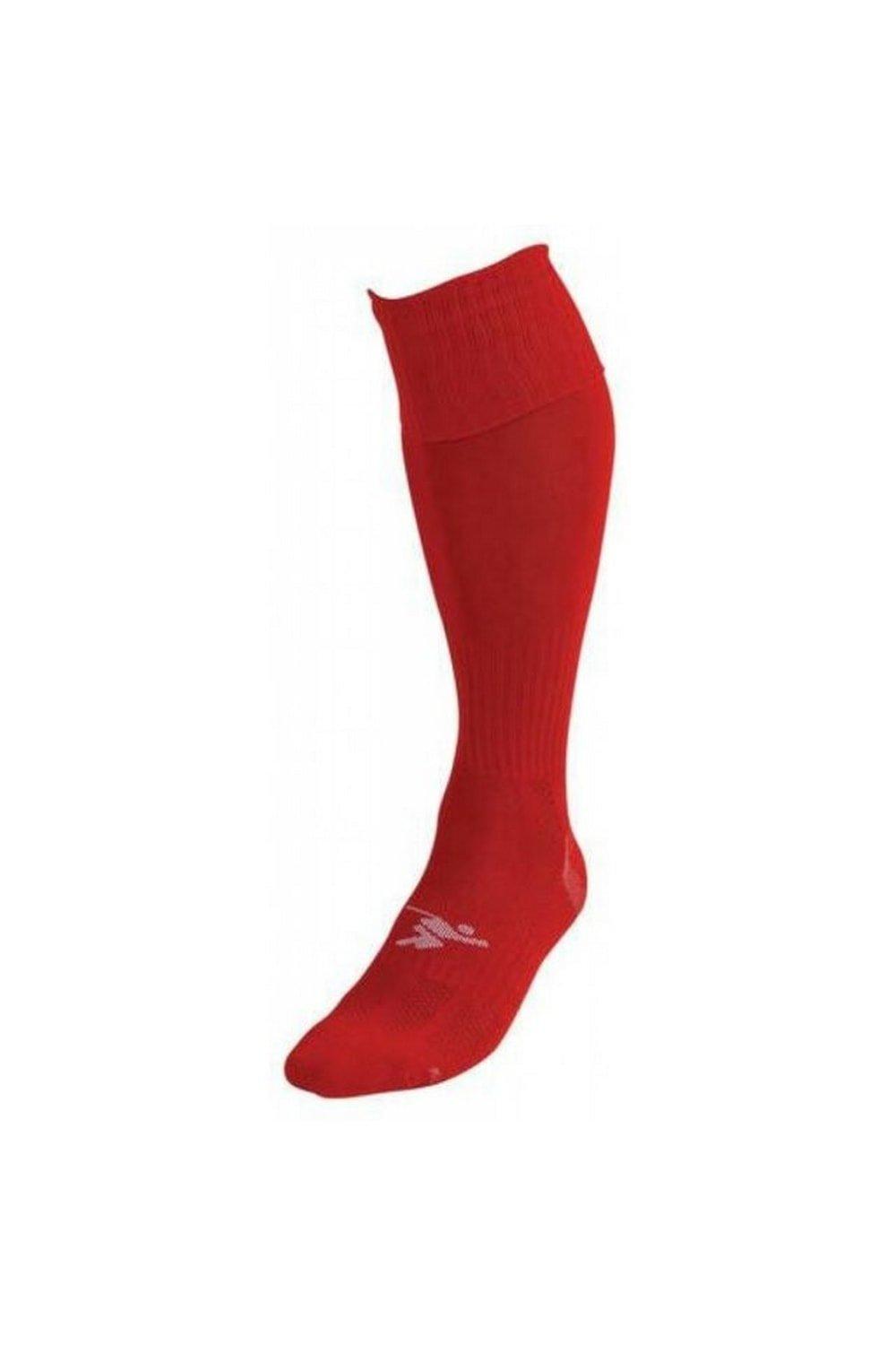 Простые футбольные носки Pro Precision, красный