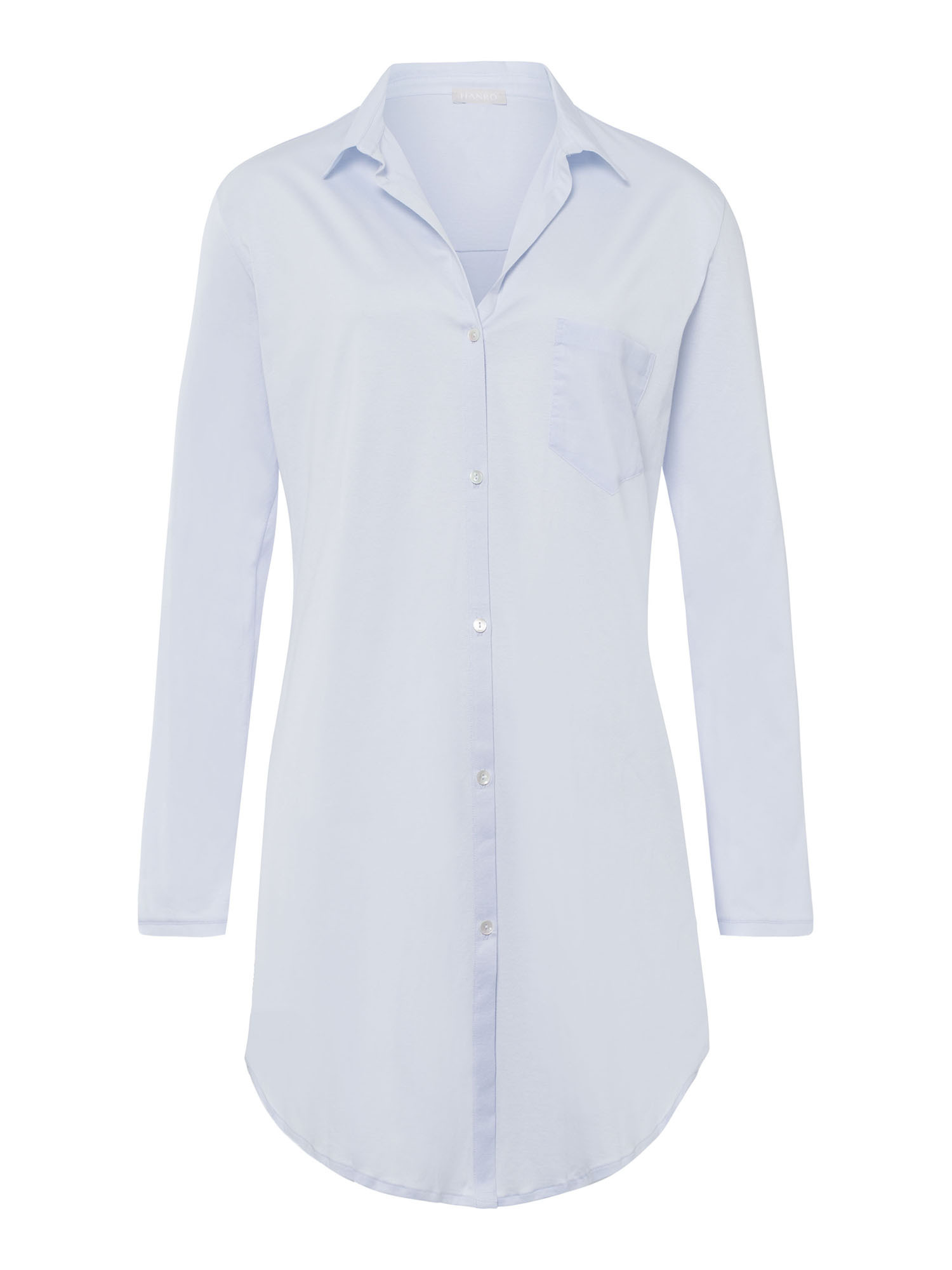 Ночная рубашка Hanro Cotton Deluxe, цвет blue glow фото