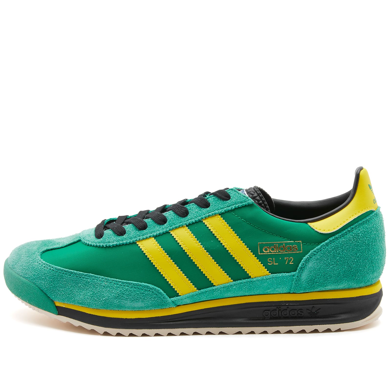 Кроссовки Adidas Sl 72 Rs, цвет Green & Yellow & Core Black – купить с  доставкой из-за рубежа через платформу «CDEK.Shopping»