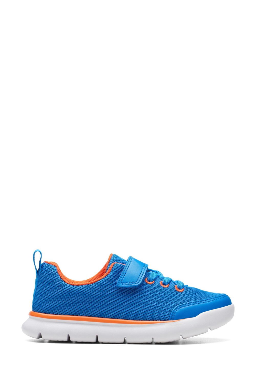 

Спортивная обувь Hoop Run K из синтетических материалов Clarks, синий