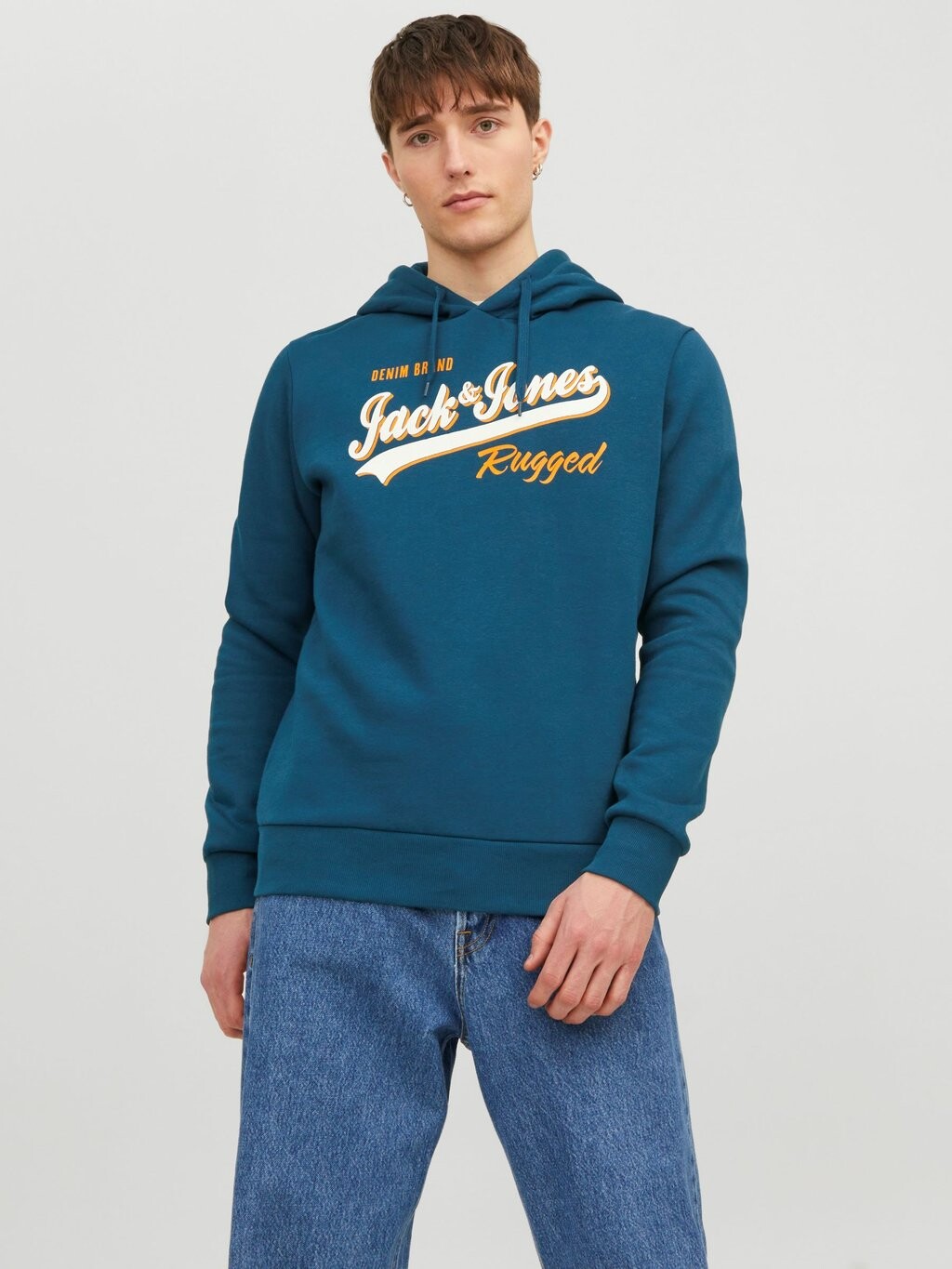 

Толстовка JJELOGO 2 COL 23/24 NOOS Jack & Jones, матросский синий