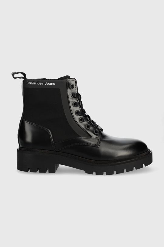 Мотоциклетные ботинки Military Boot Calvin Klein Jeans, черный мотоциклетные ботинки eva laceup boot mid calvin klein jeans черный