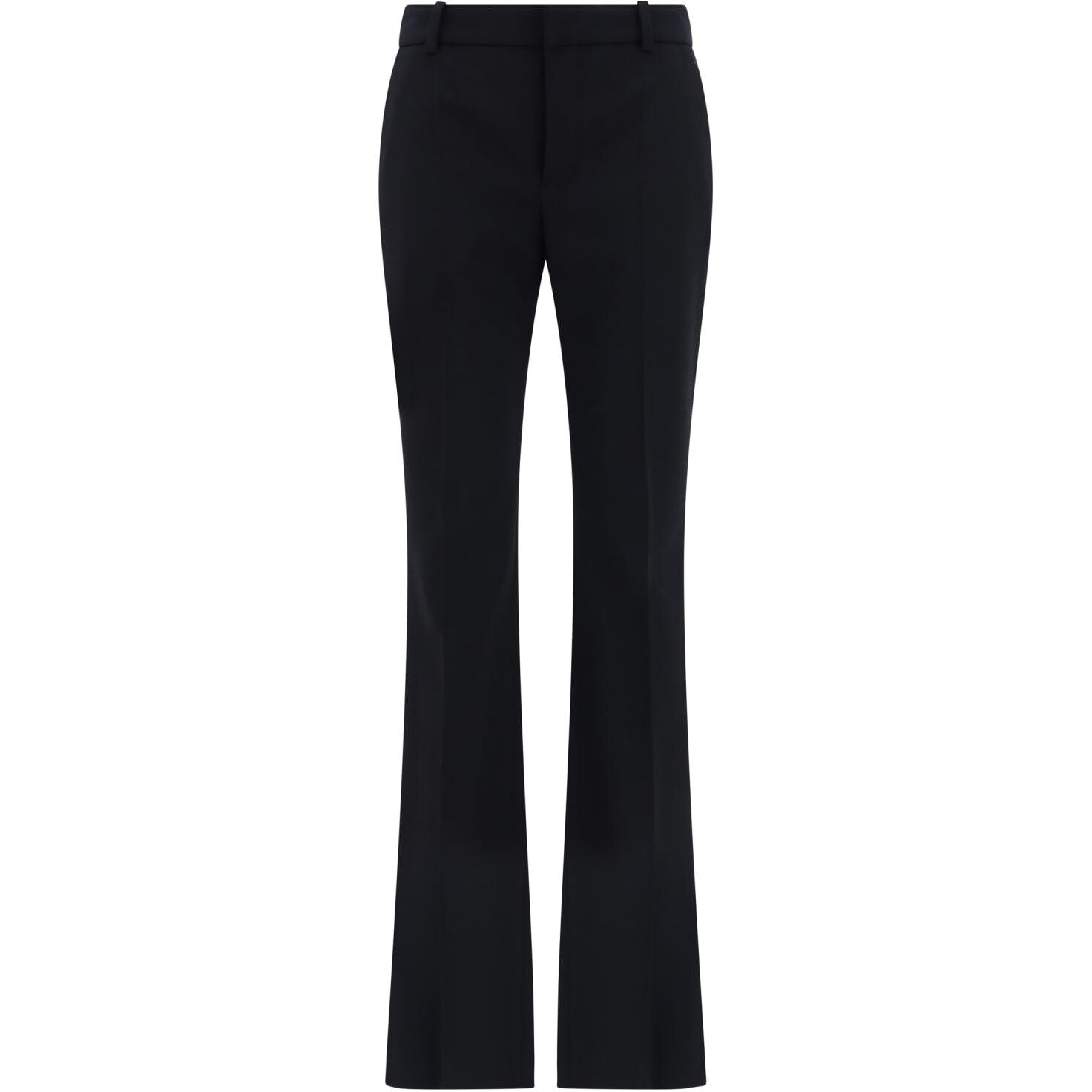 

Повседневные брюки женские черные Saint Laurent