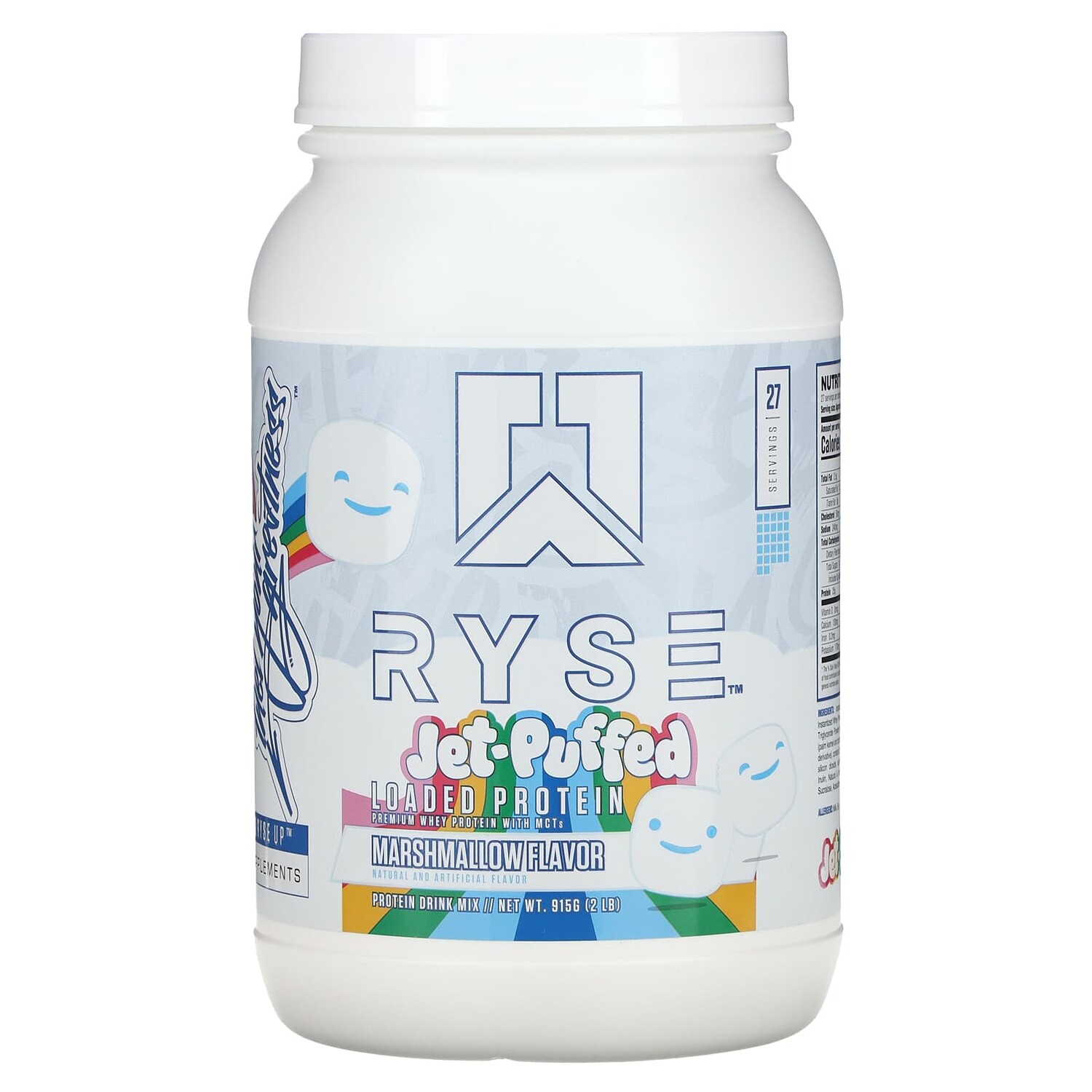 

С добавлением протеина, зефир, 915 г (2 фунта), Ryse Supps