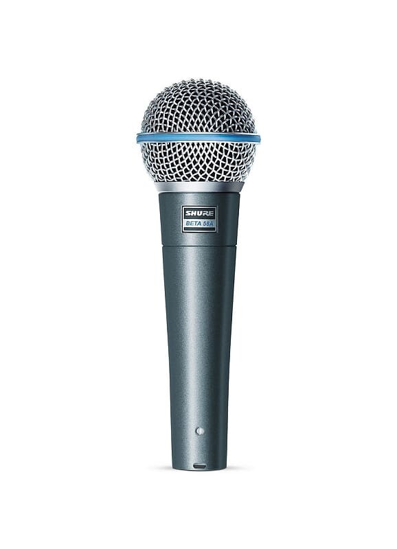 

Динамический микрофон Shure BETA 58A Handheld Supercardioid Dynamic Microphone