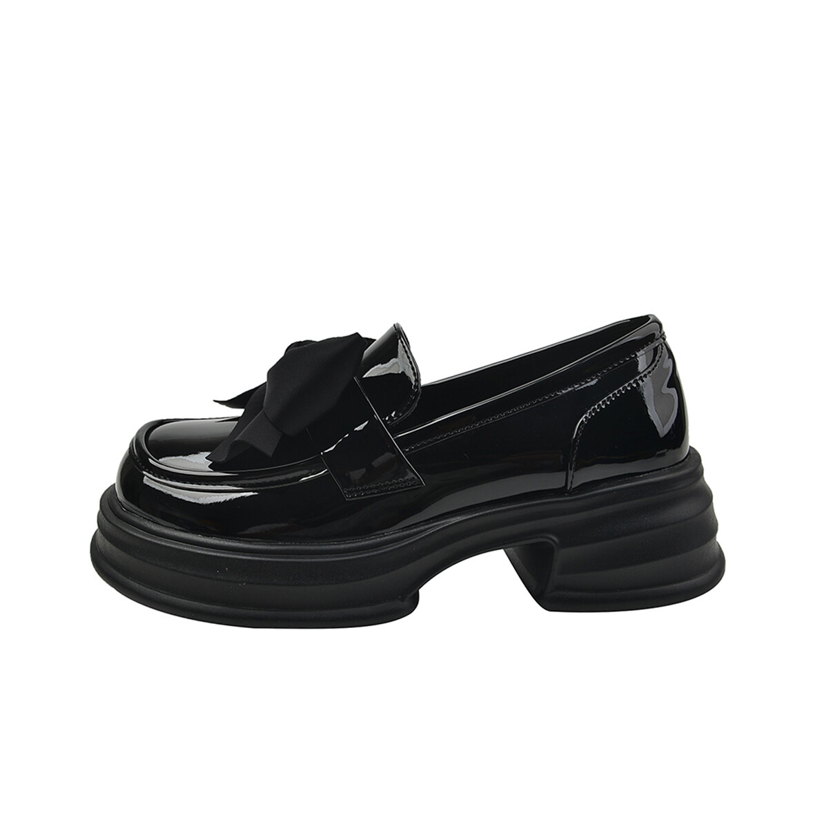 

Лоферы женские Cherry&Kalika, цвет Glossy black