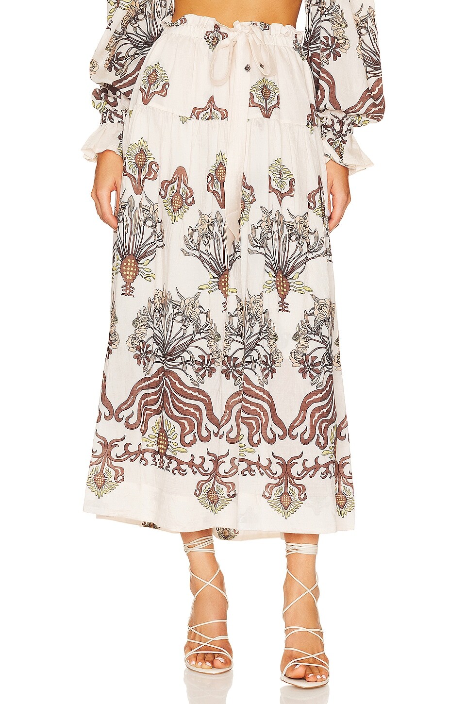 

Юбка Sabina Musayev Merida, цвет Ivory Print