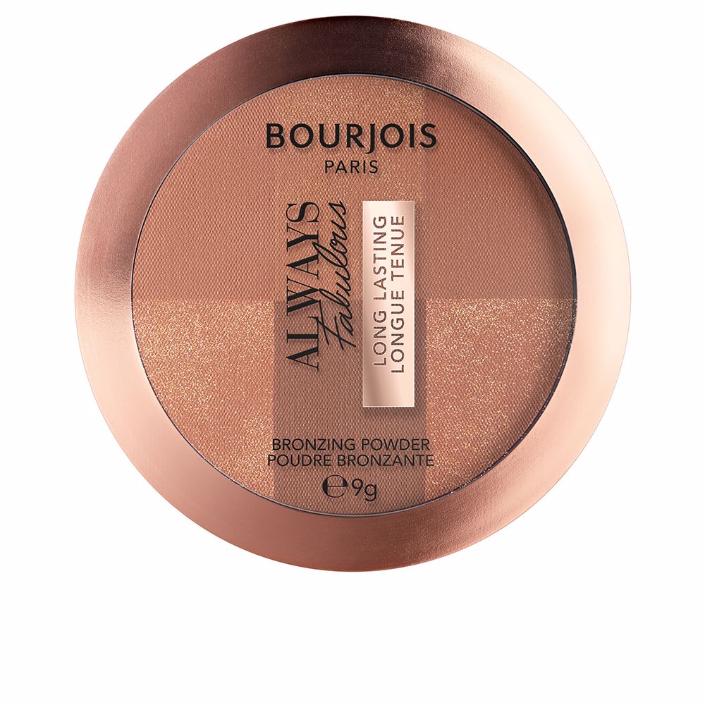 Пудра Always fabulous bronzing powder Bourjois, 9 г, 002 bourjois always fabulous shine control powder