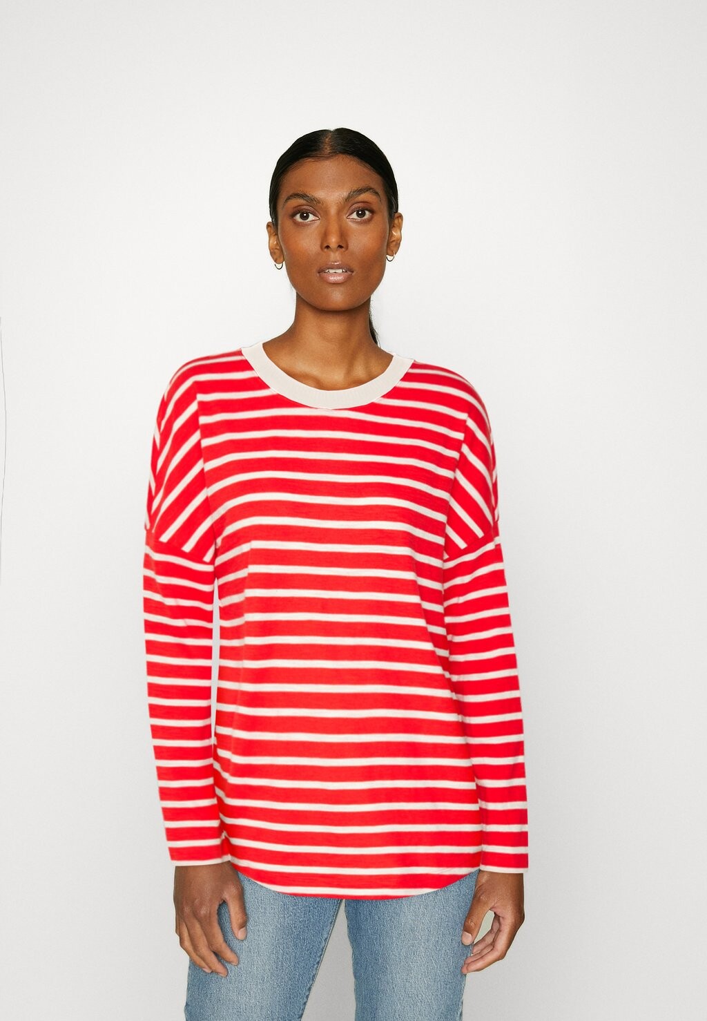 

Рубашка с длинным рукавом Esprit, красный