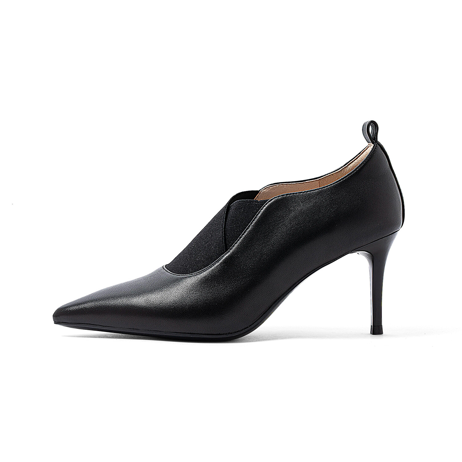 

Туфли женские на высоком каблуке Comely, цвет Black (sheep leather)