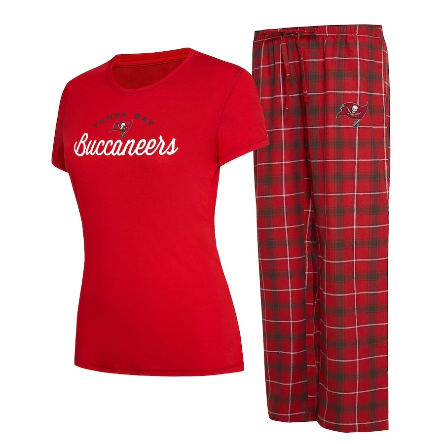 

Пижамный комплект Concepts Sport Tampa Bay Buccaneers, красный