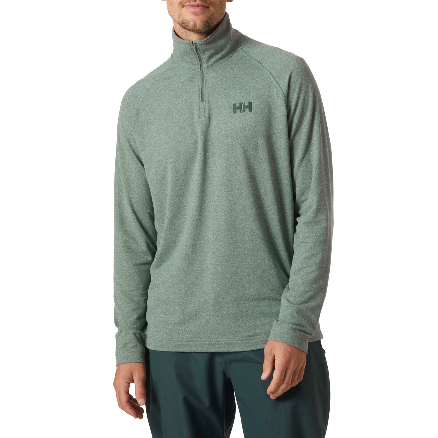 

Топ Helly Hansen Verglas Half Zip, цвет Spruce