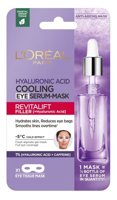 цена L’Oréal Revitalift Filler маска для глаз, 11 g