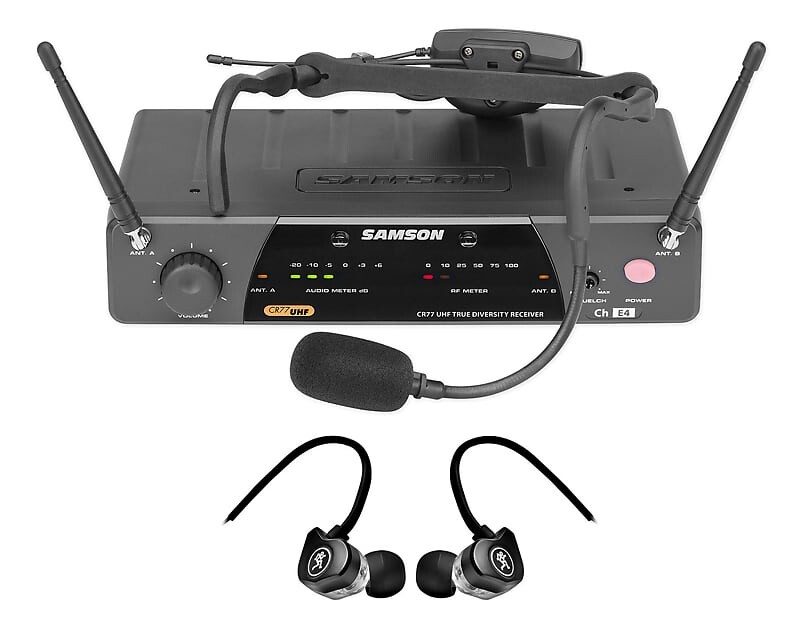 

Микрофон Samson SW7AVSCE-K1+CR BUDS+