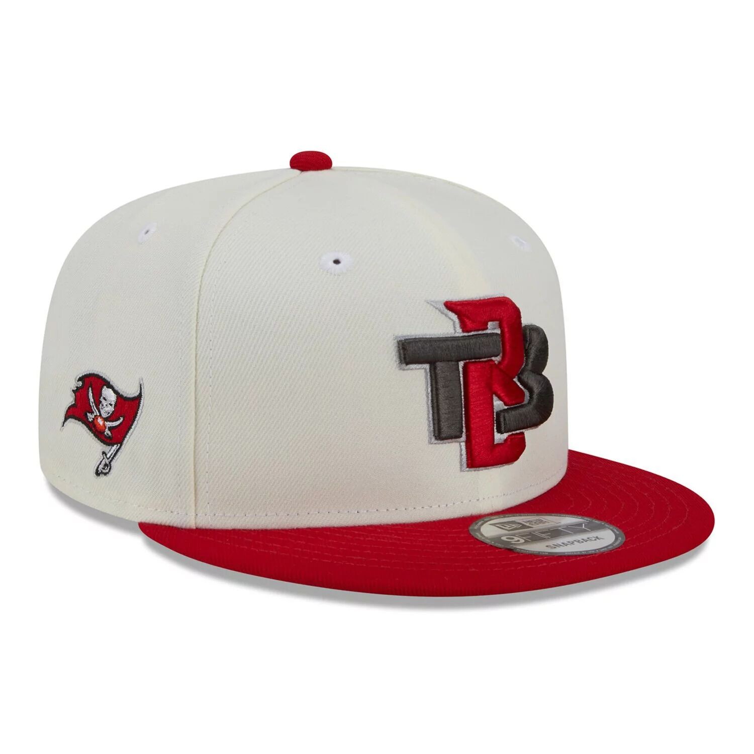 

Мужская кепка New Era кремового/красного цвета Tampa Bay Buccaneers City Originals 9FIFTY Snapback