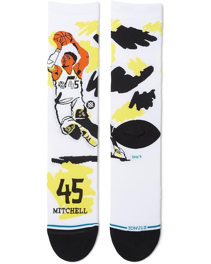 

Носки Stance Paint Mitchell, белый