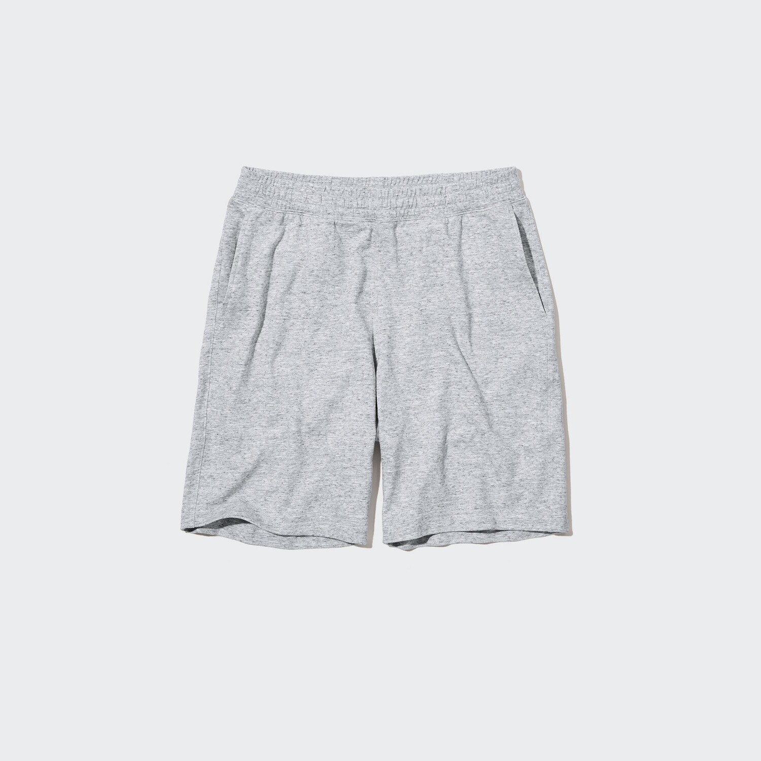 

Шорты-бермуды Uniqlo AIRism Relax хлопковые, серый