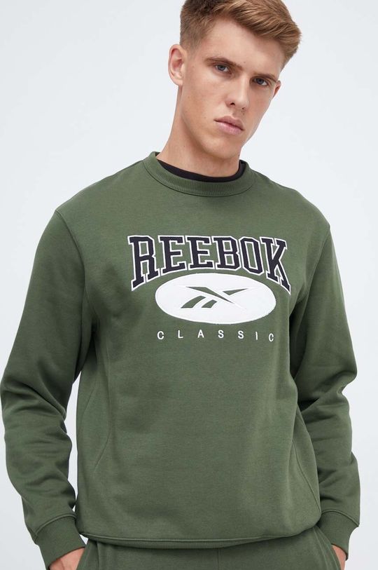 Фуфайка Reebok Classic, зеленый