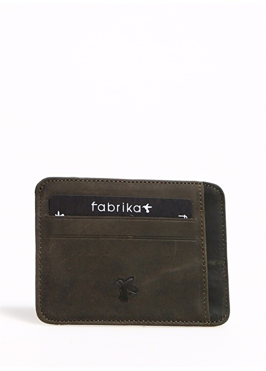 

Серая мужская визитница Fabrika