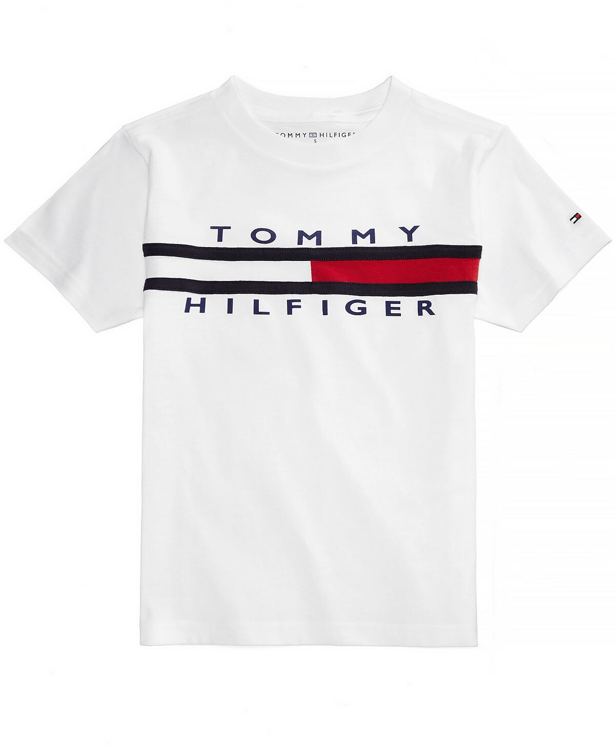 

Хлопковая футболка с графическим принтом Big Boys Tommy Hilfiger