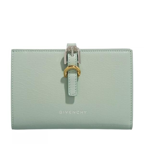 

Кошелек voyou wallet in leather Givenchy, зеленый