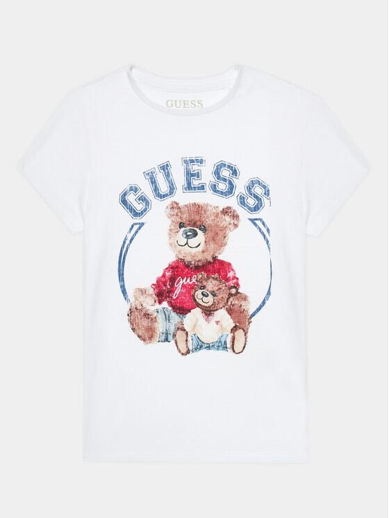 

Футболка стандартного кроя Guess, белый