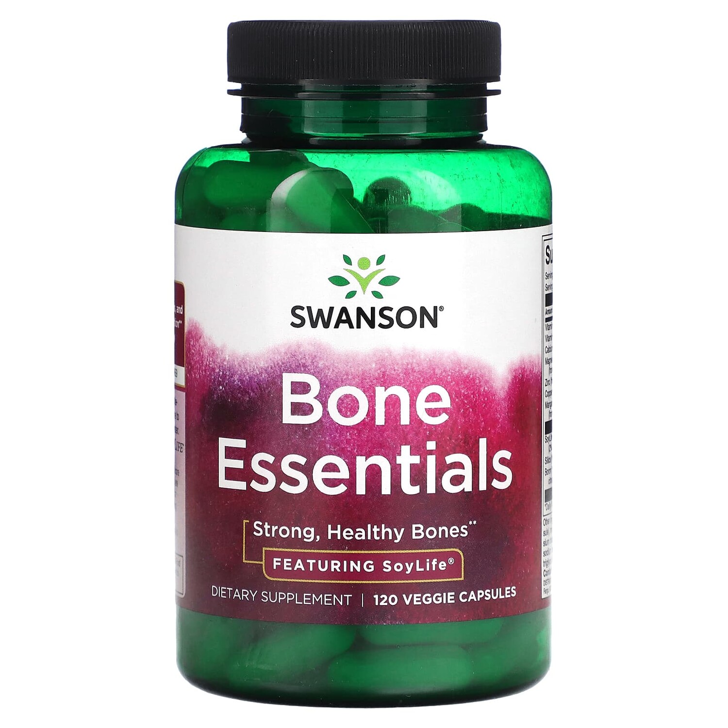

Bone Essentials с SoyLife, 120 растительных капсул, Swanson