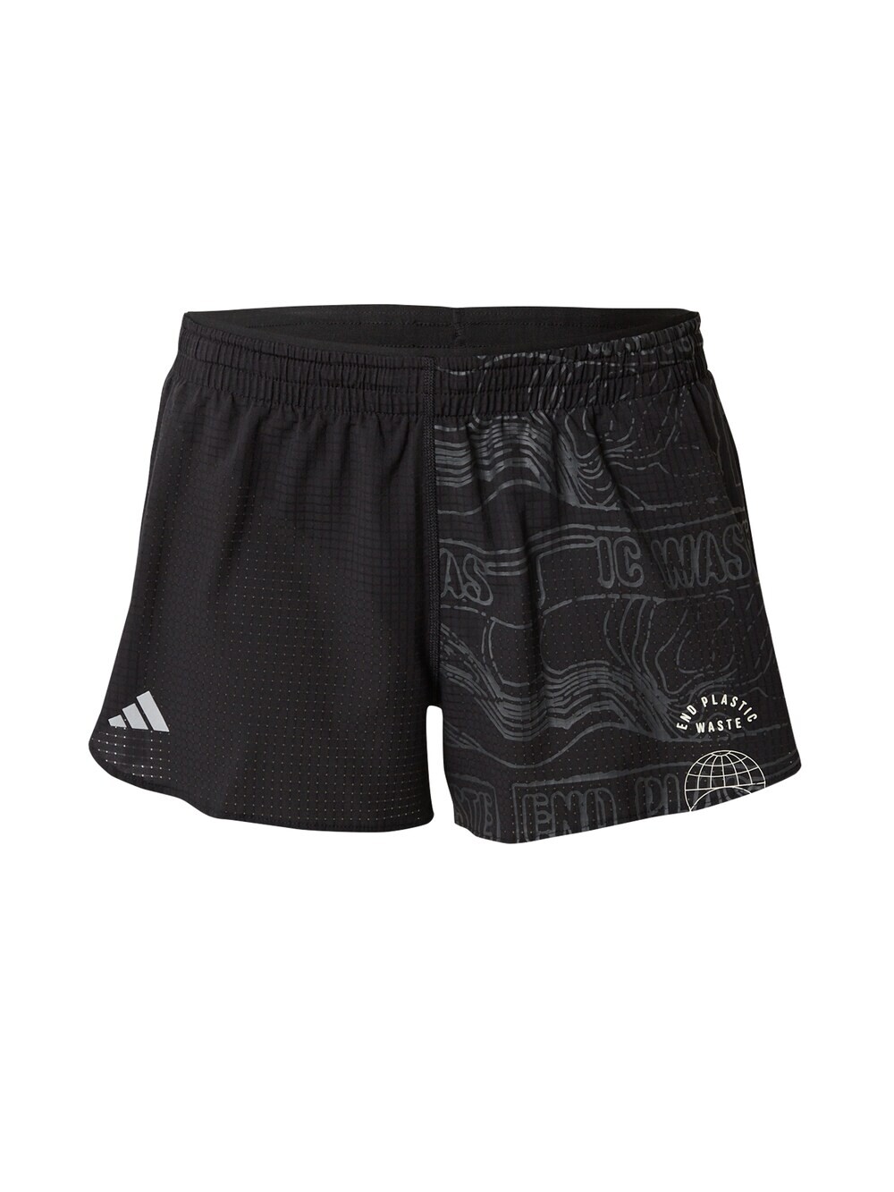 

Обычные тренировочные брюки Adidas Run For The Oceans, черный