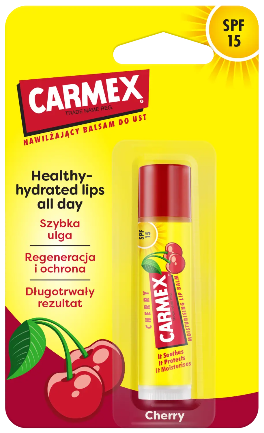 

Бальзам для губ Carmex Cherry, 4,25 гр