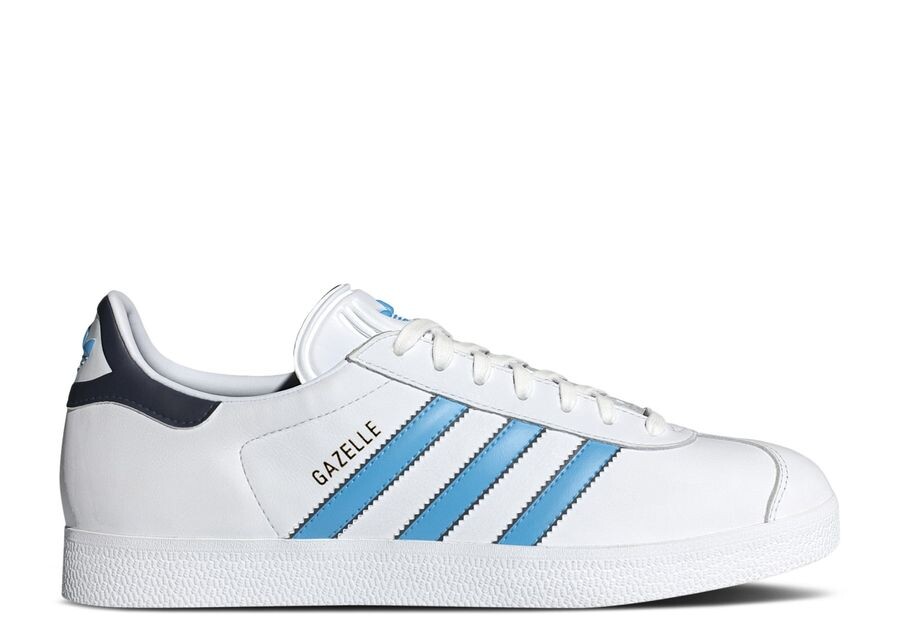 

Кроссовки adidas Gazelle, цвет White Semi Blue Burst