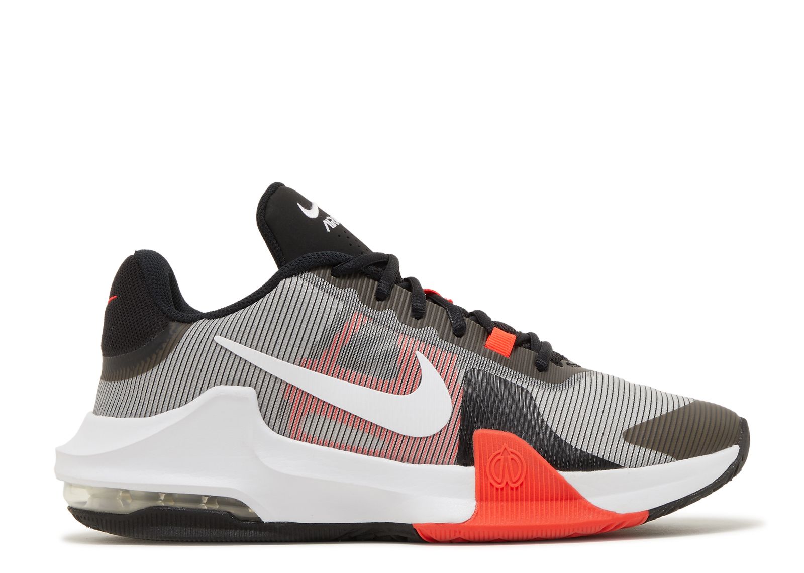 

Кроссовки Nike Air Max Impact 4 'Black Bright Crimson', черный