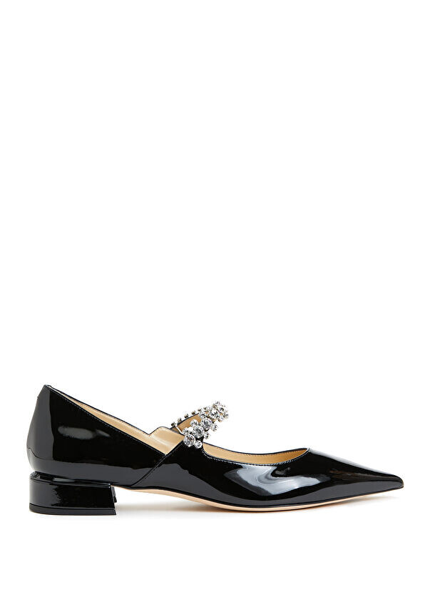 

Кожаные балетки Jimmy Choo, черный