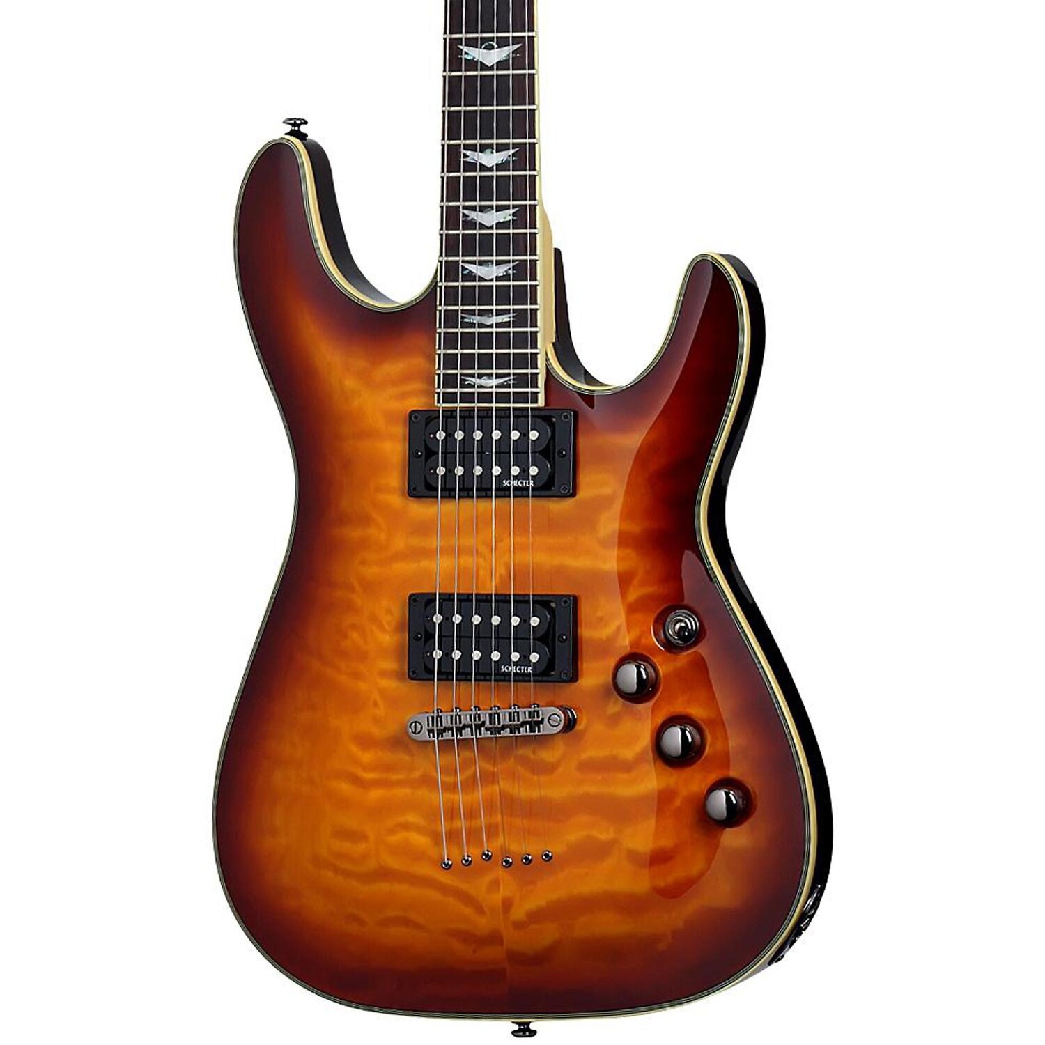 цена Schecter Guitar Research Omen Extreme-6 Электрогитара Vintage Sunburst