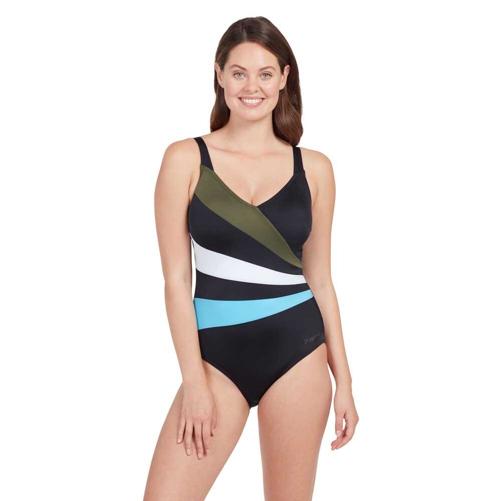 

Купальник Zoggs Wrap Panel Classicback, синий