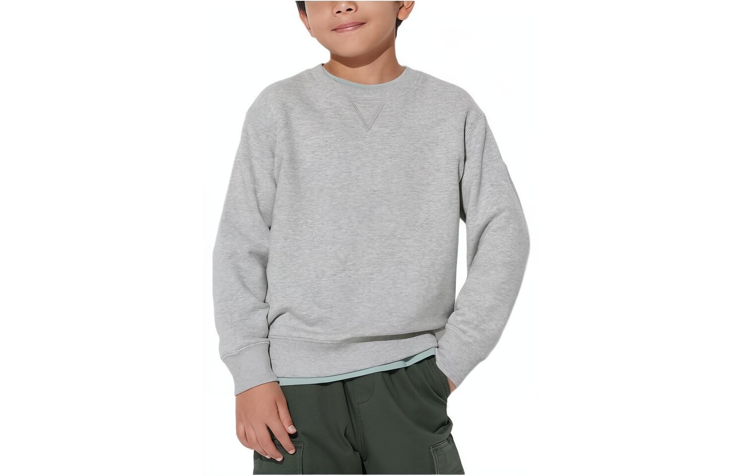 

Детская толстовка Uniqlo, серый