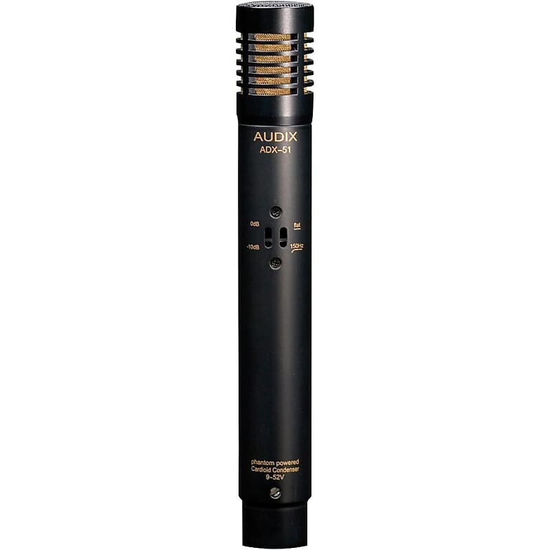 

Конденсаторный микрофон Audix ADX51 Small Diaphragm Condenser Microphone