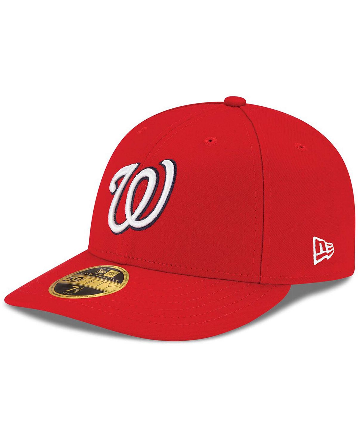 

Мужская бейсболка Washington Nationals Game Authentic Collection для поля, низкопрофильная, облегающая шляпа 59FIFTY New Era