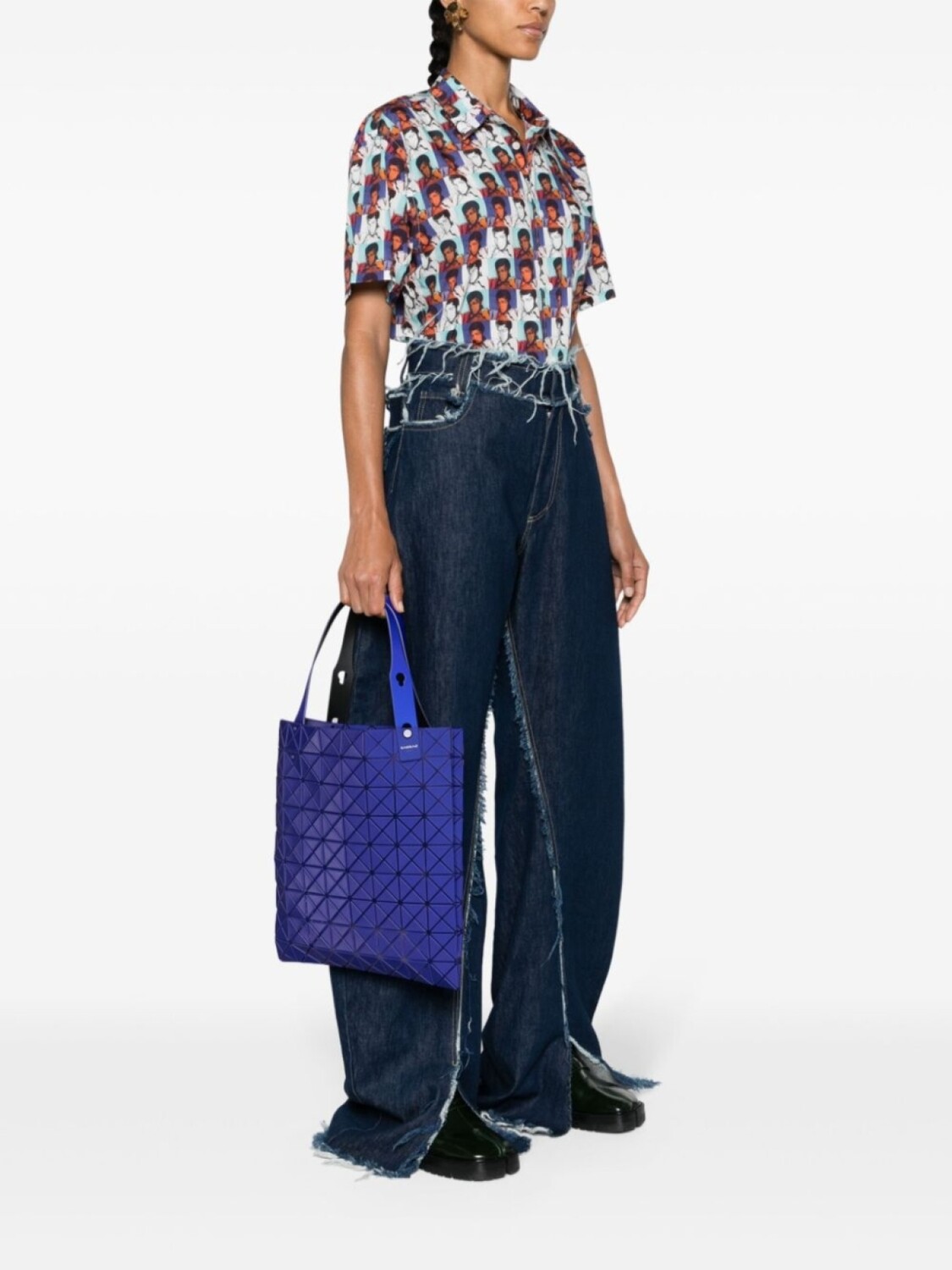 

Bao Bao Issey Miyake сумка-тоут Prism Plus, синий