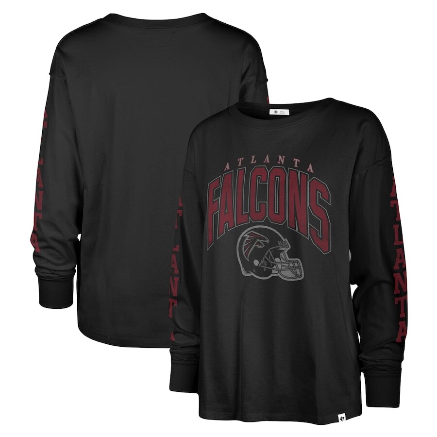 

Футболка с длинным рукавом 47 Atlanta Falcons, черный