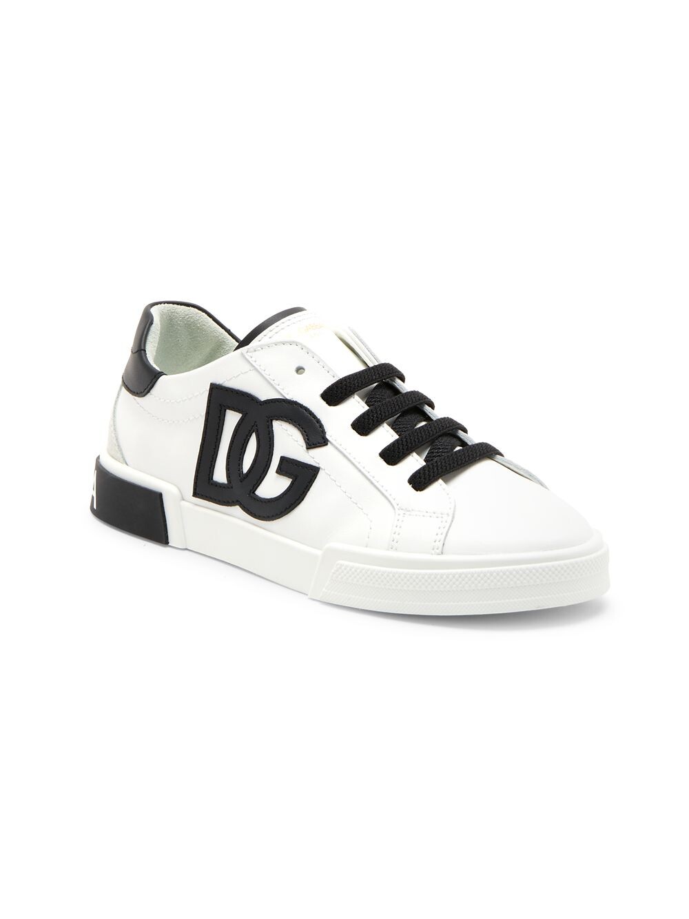 

Двухцветные кроссовки Little Kid's & Kid's Logo DOLCE&GABBANA, белый