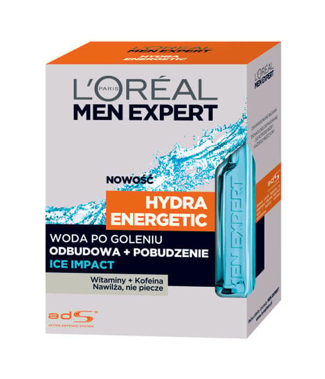 

Мл L'oreal Paris, Men Expert, Hydra Energetic Ice Impact, 100, L'oréal Paris