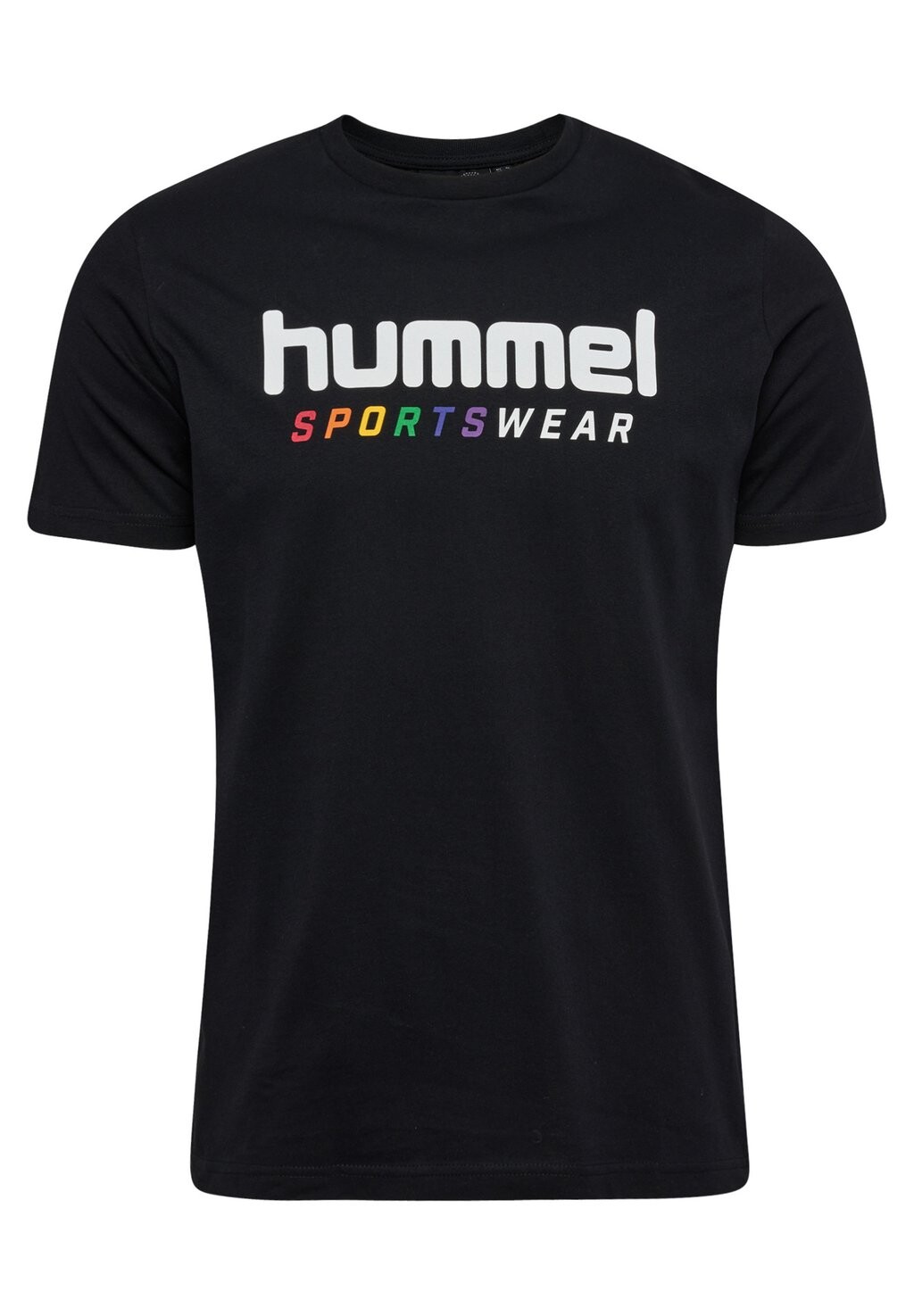

Футболка с принтом Hummel, черный
